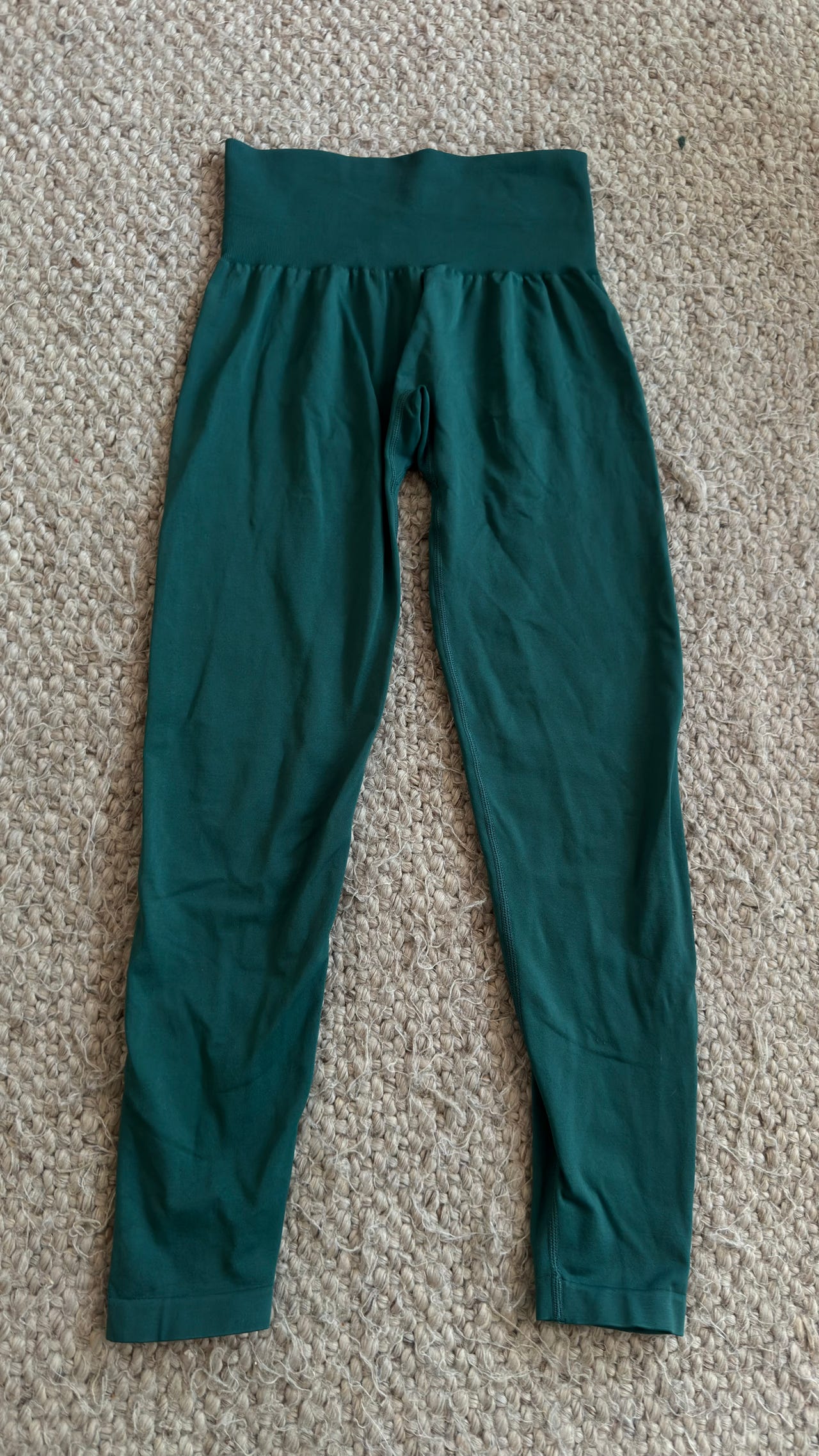 Emerald Solid Seamless Leggings