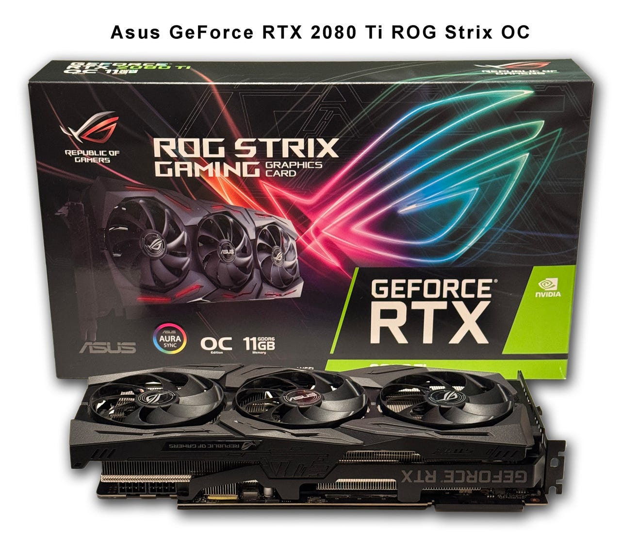 【中古】STRIX GeForce RTX 2080Ti 11GB Asus GeForce RTX 2080 Ti ROG Strix OC 11GB | Tori
