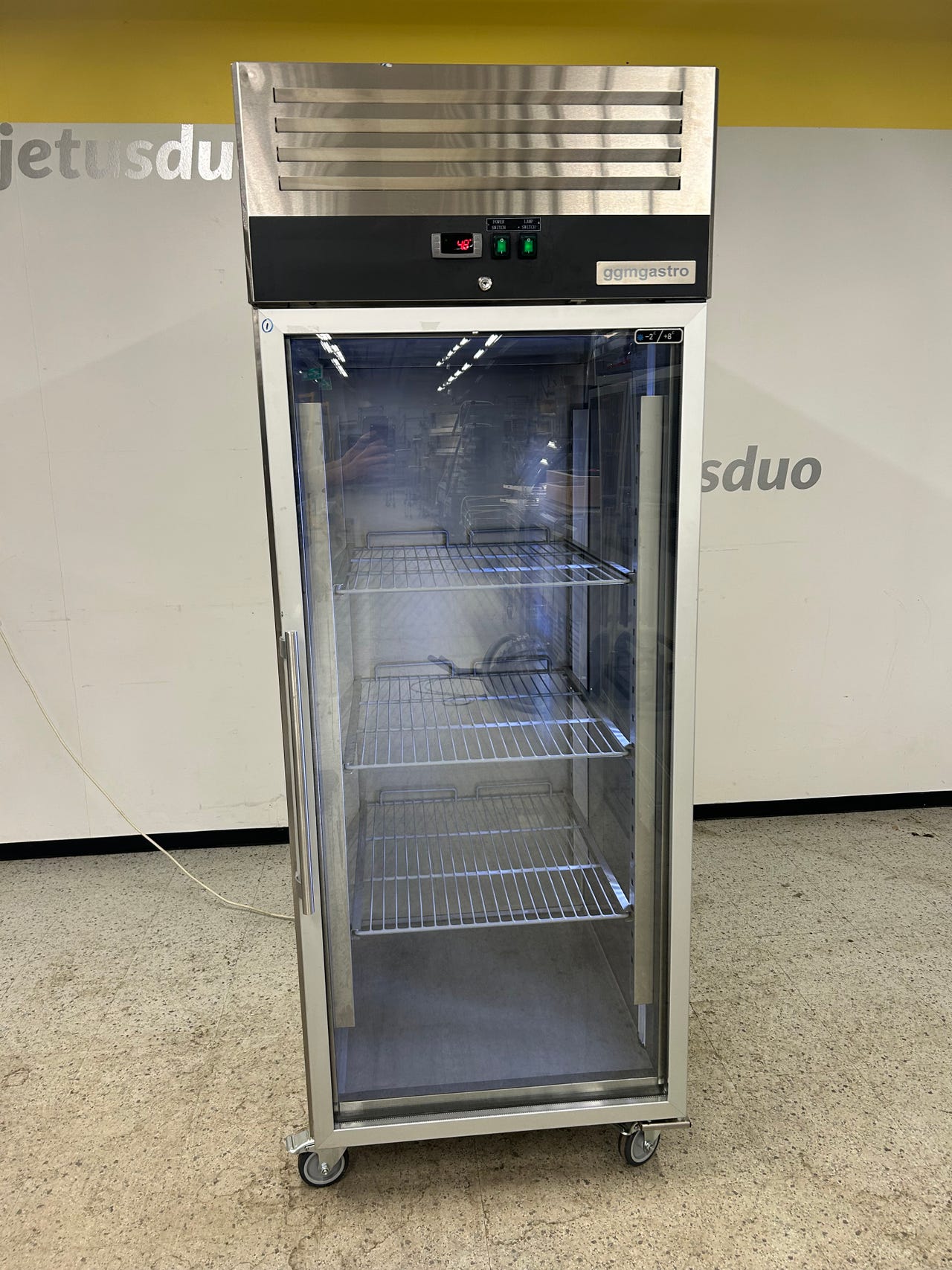 Lasiovinen Jääkaappi GGM-Gastro