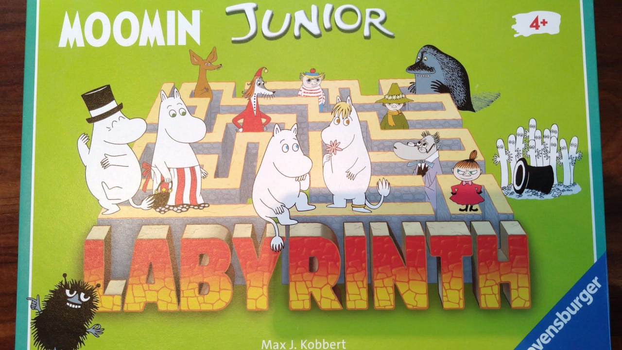 Moomin Junior Labyrinth-peli