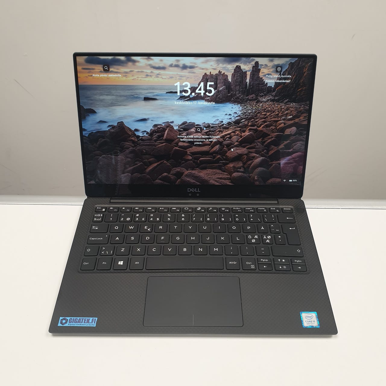 Dell XPS 13 9370 / i5-8250U (Takuu 24kk)