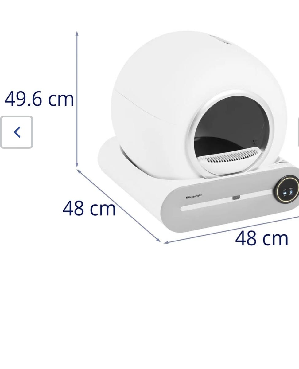 Xiaomi älykäs kissanvessa valkoinen
