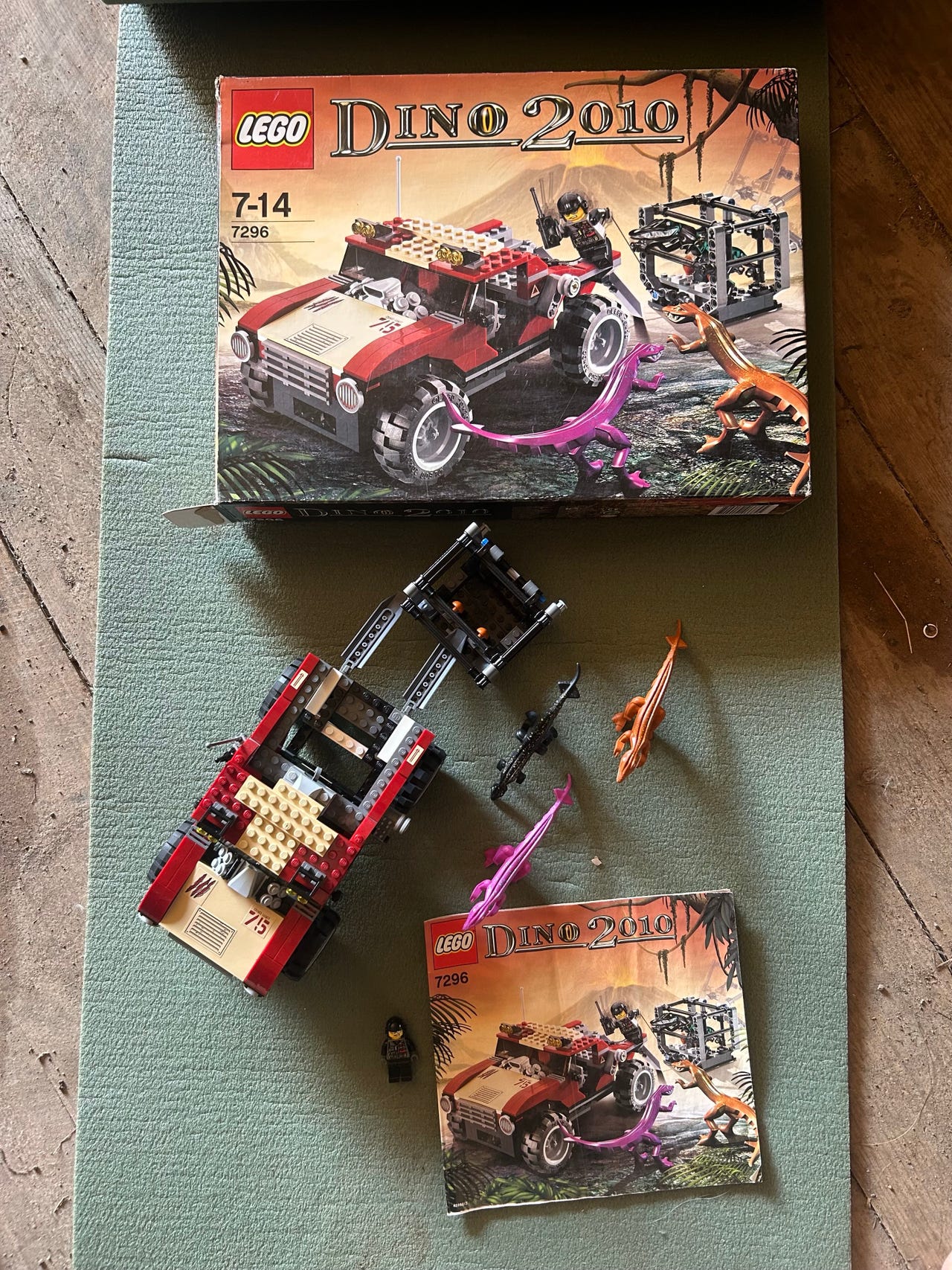 Lego Dino 2010 7296 | Tori