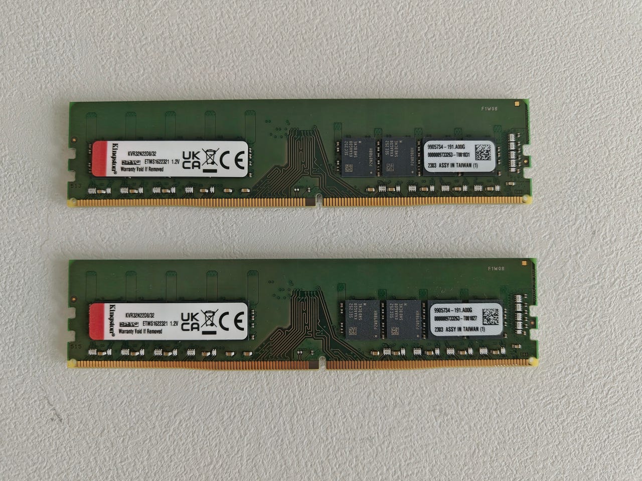 Kingston ValueRAM DDR4 3200Mhz 64GB kit (2x32GB) | Tori