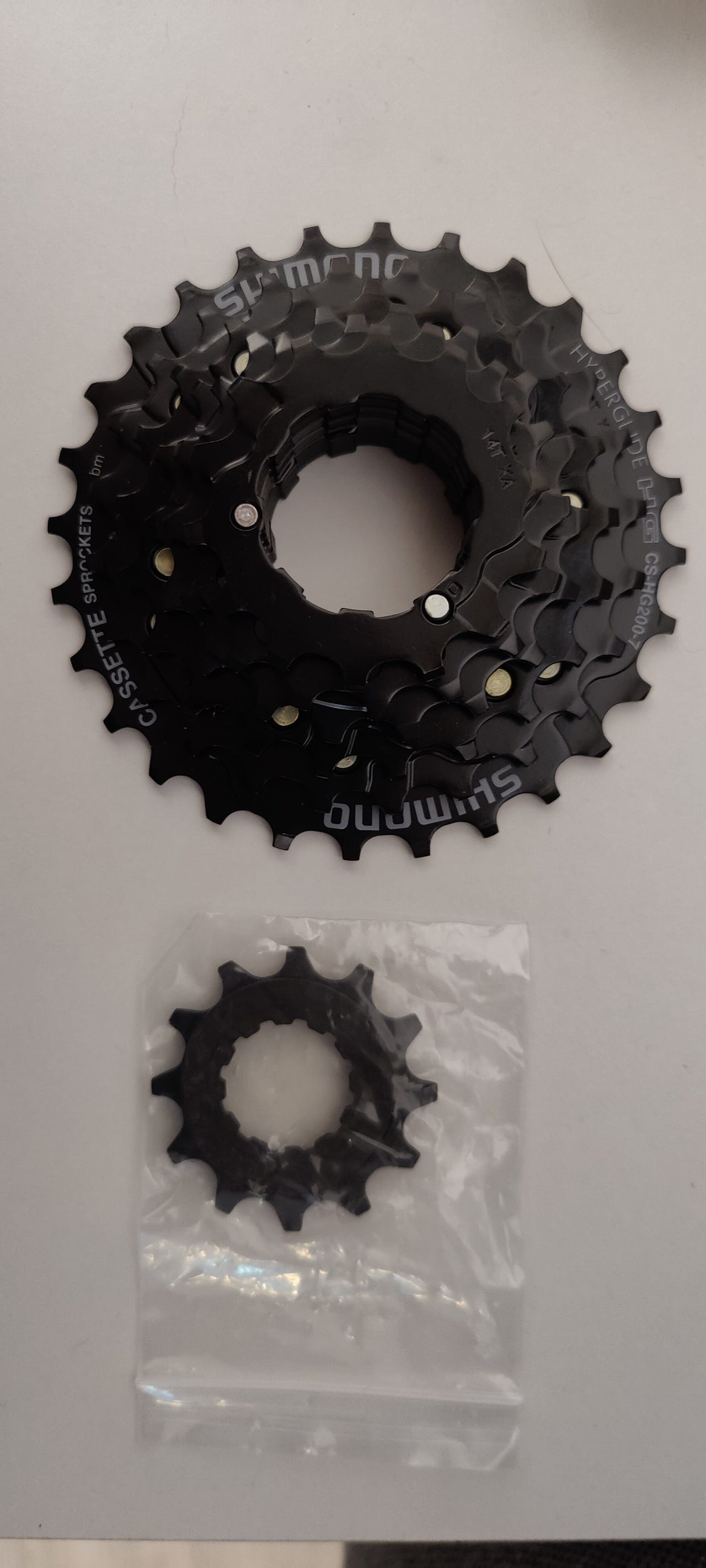 Shimano hg200-7 rataspakka