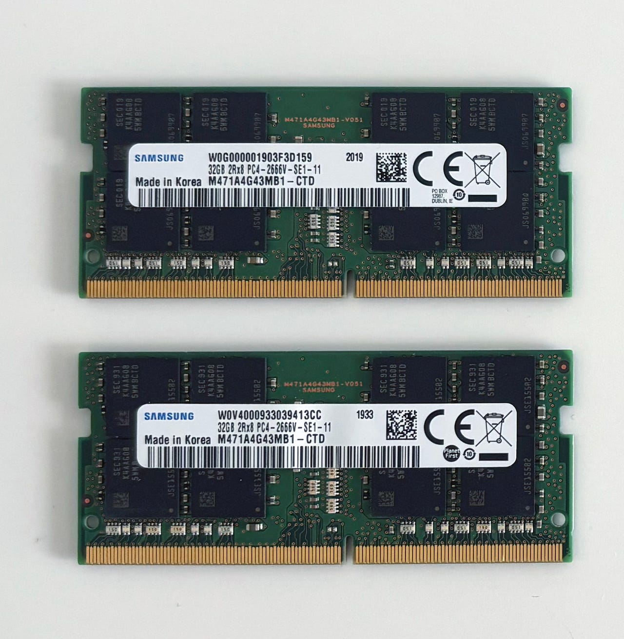 Samsung 64GB (2 x 32GB) DDR4 2666MHz SO-DIMM | Tori
