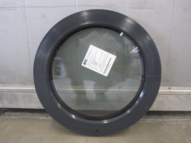 iKKUNA Prod-17, VEKA PVC70 pyöreä, Ø 490mm, 3K4, Harm