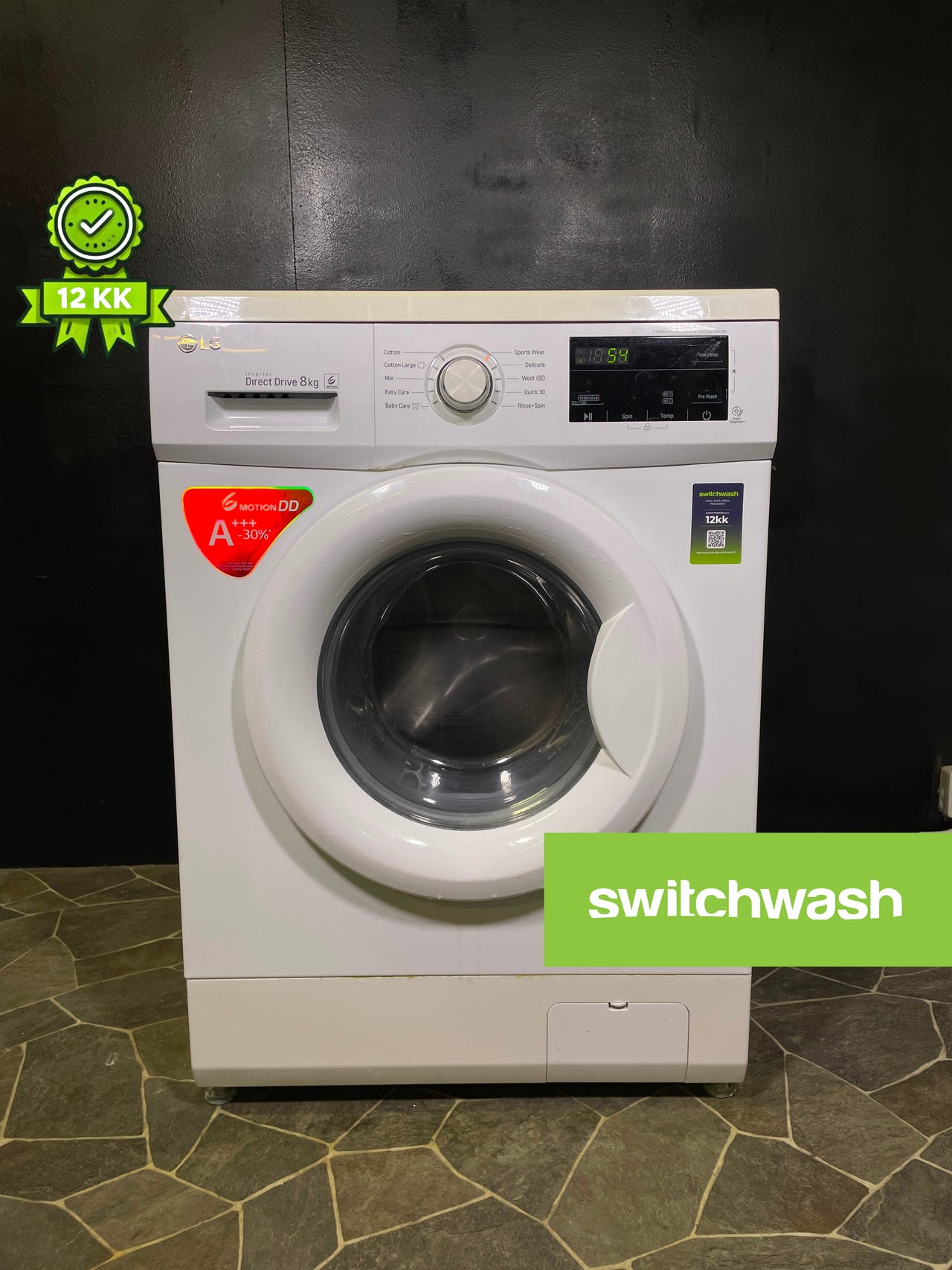 LG Direct Drive 8kg Pesukone A+++