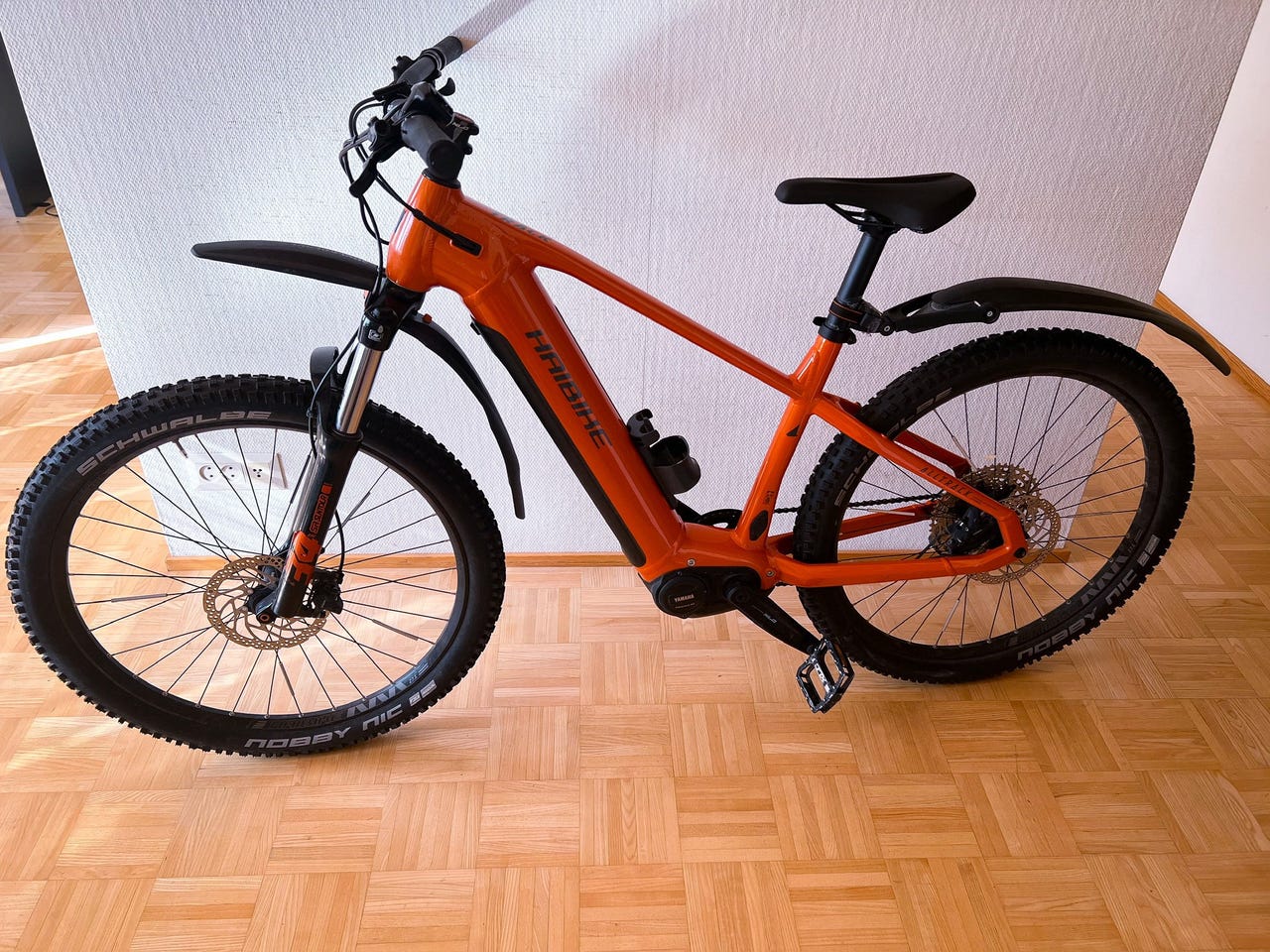 Haibike all-track 6 sähköpyörä 27.5 M rungolla