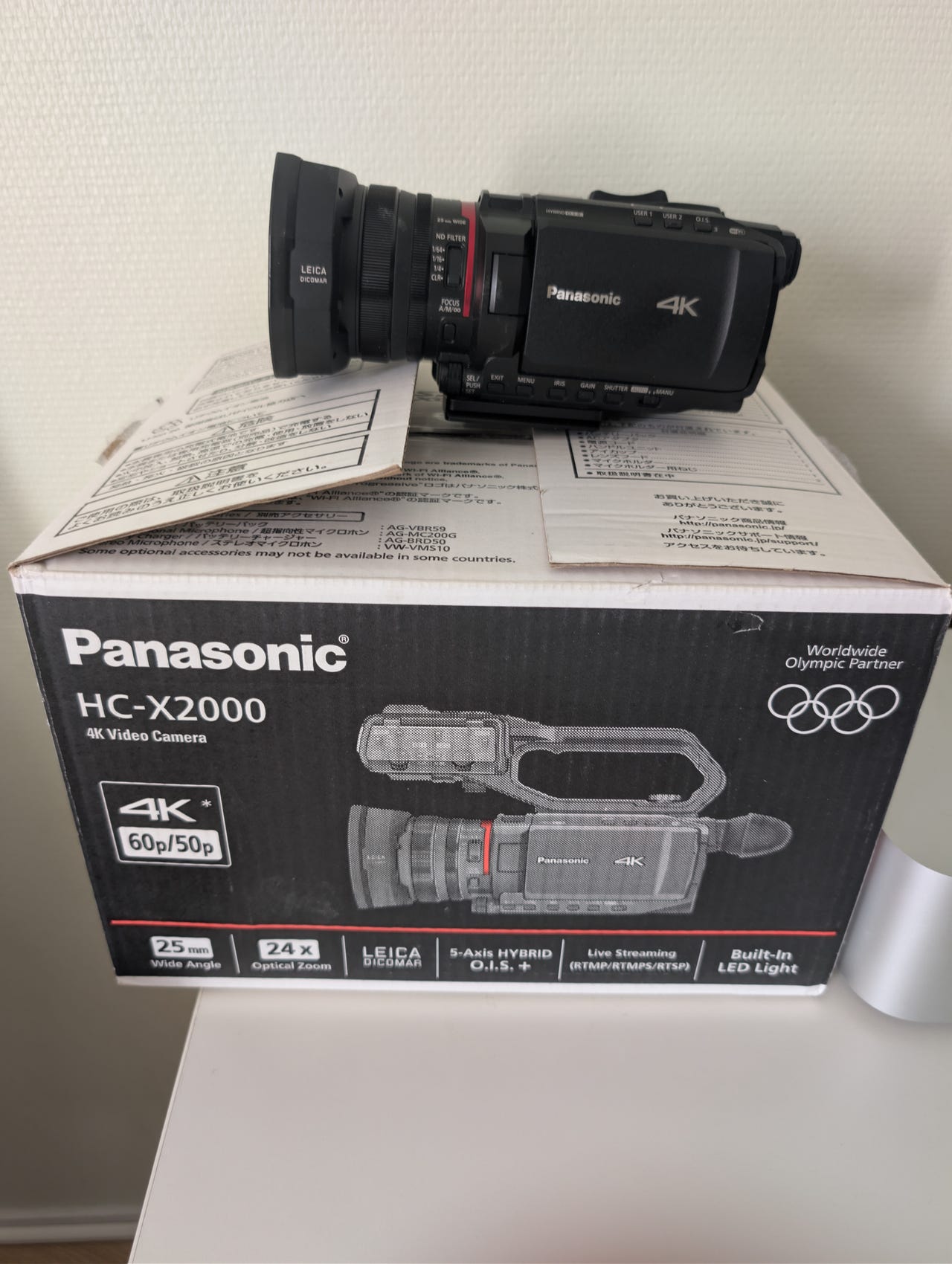 Panasonic HC-X2000 4K videokamera | Tori