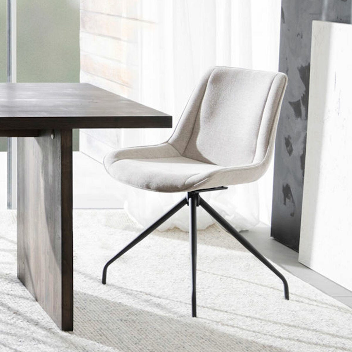 OUTLET Rowico Home Rossport tuoli kangasverhoilu beige