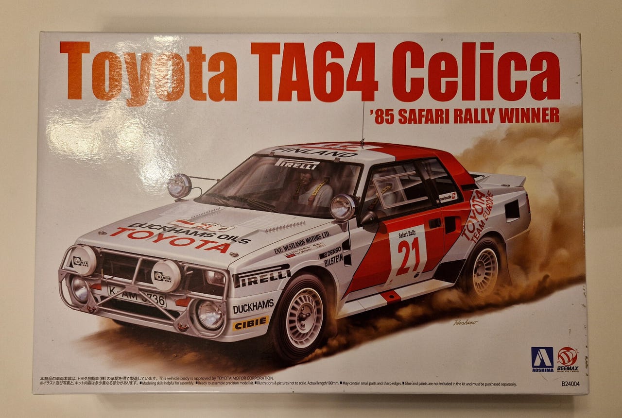 Beemax Toyota Celica TA64 Gr.B Safari 1:24 | Tori