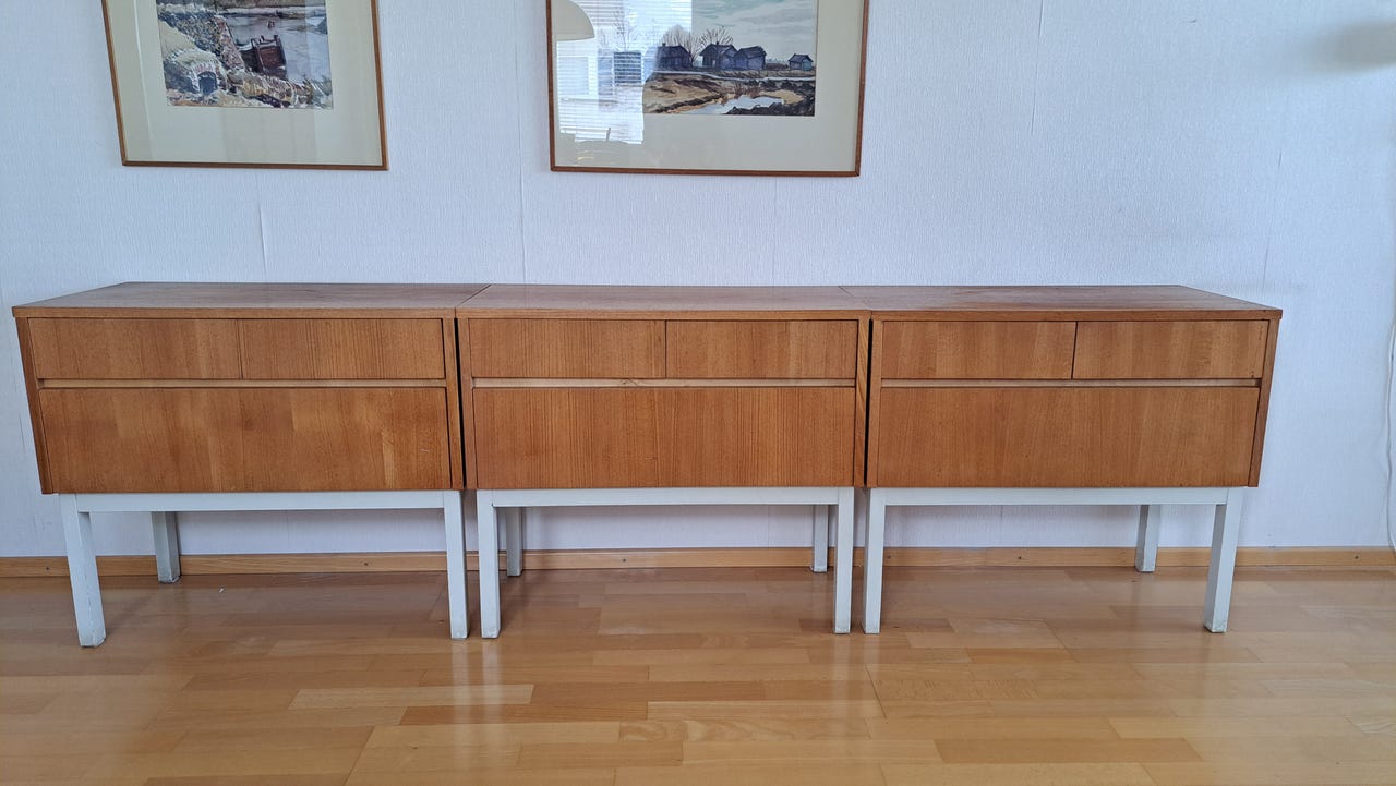 Askon teak laatikostot