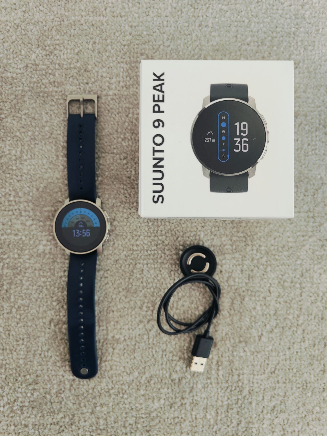 Suunto 9 Peak Granite Blue Titanium | Tori