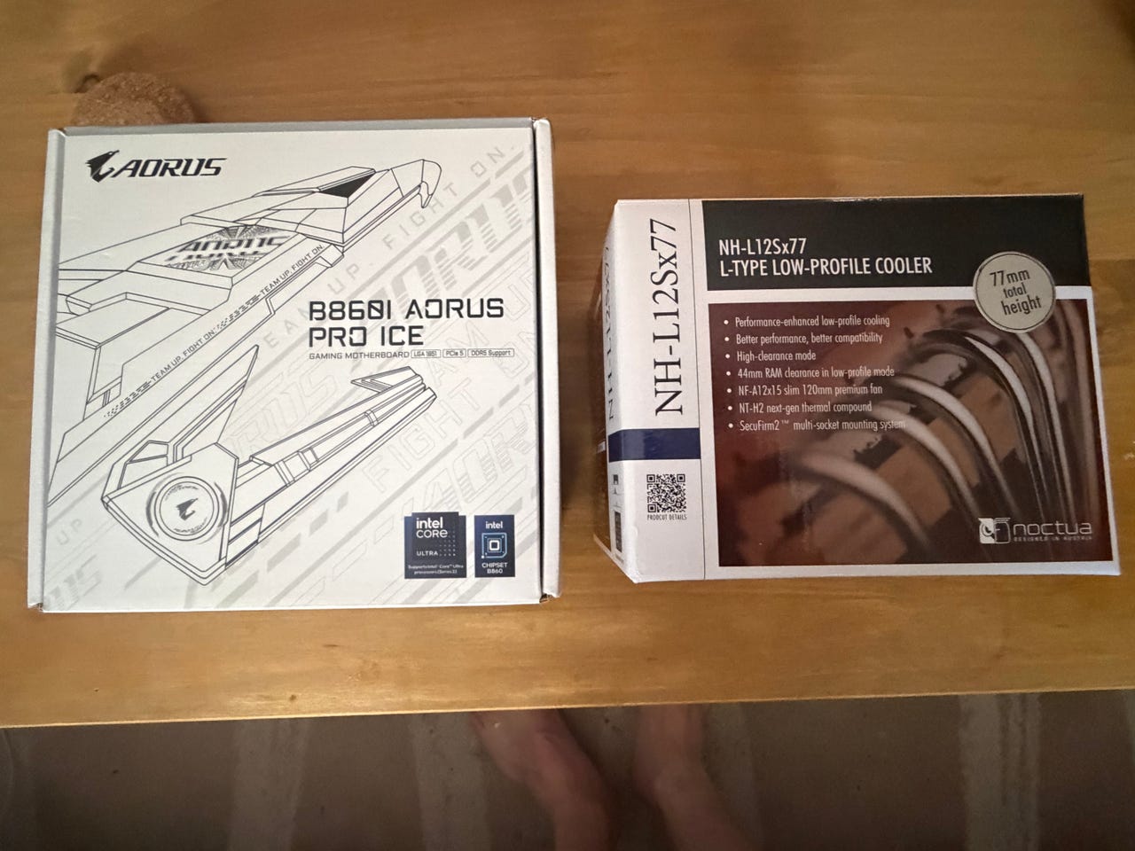 B860 pro ice+noctua NH-12x77
