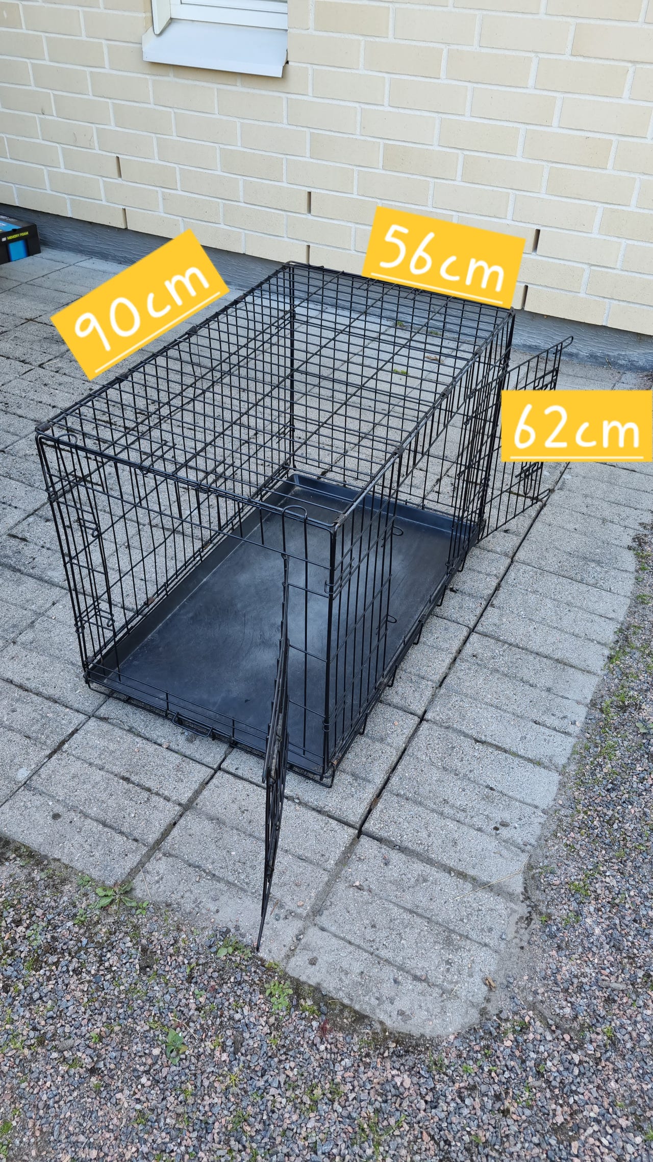 Koiran häkki 90 x 56 x 62