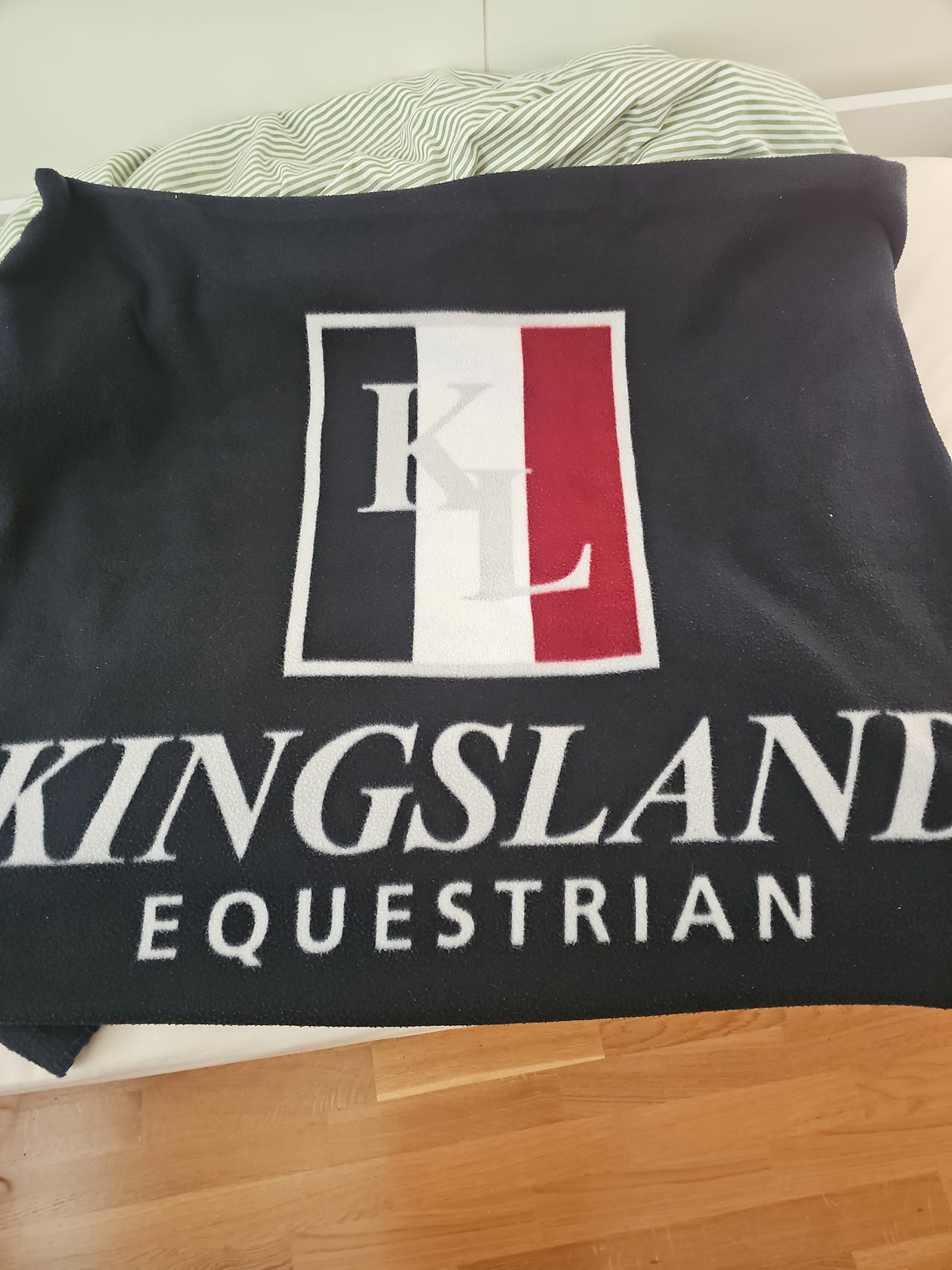 Kingsland Equestrian fleecehuopa tummansininen