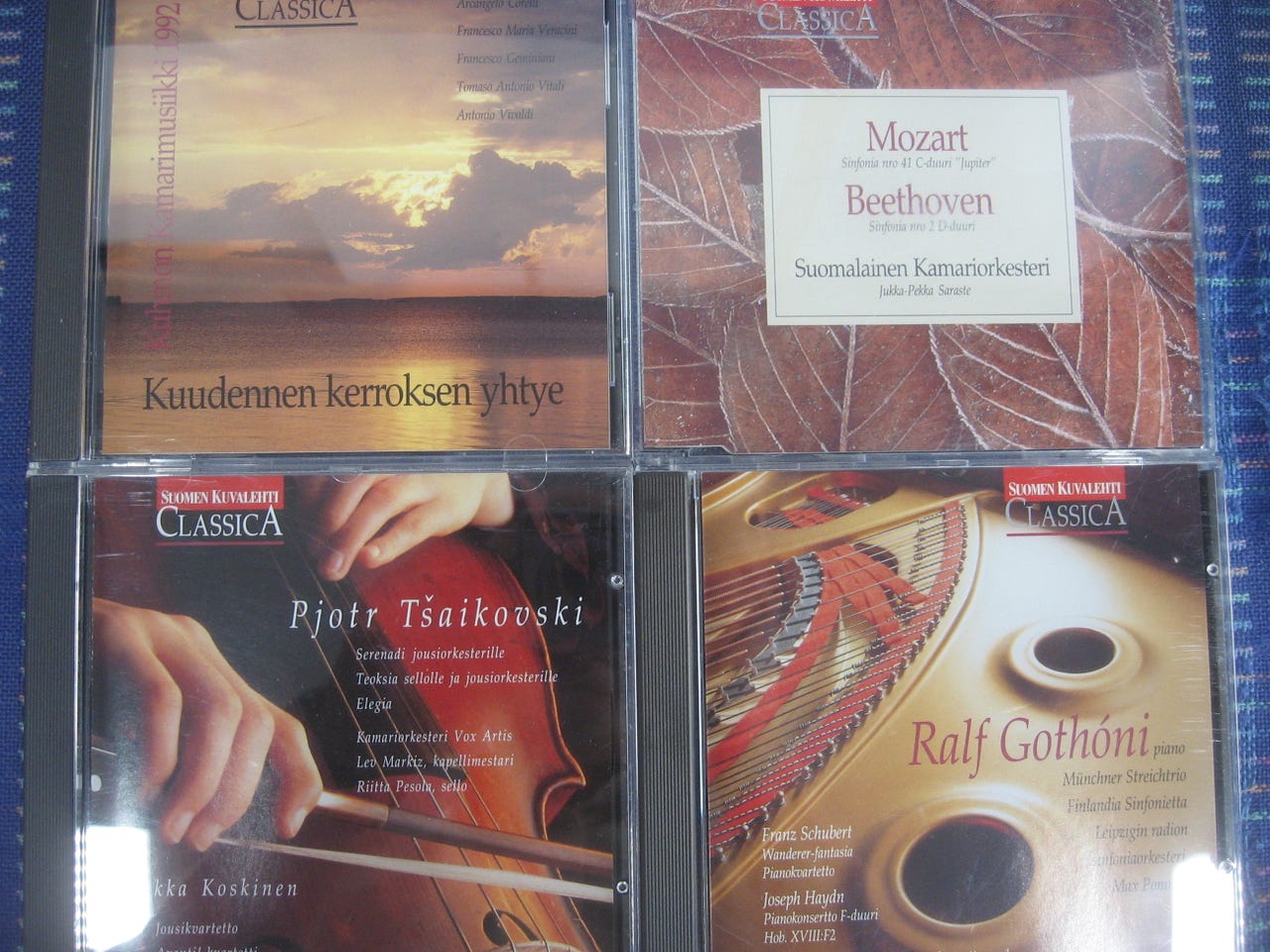 Suomen Kuvalehti Classica cd-levyjä osa 1