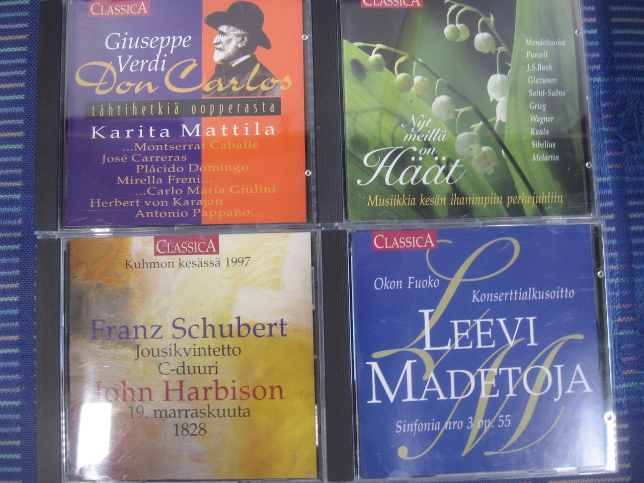 Suomen Kuvalehti Classica cd-levyjä osa 2