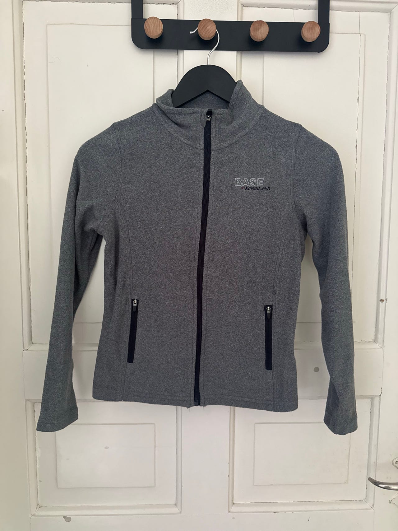Kingsland Equestrian fleecetakki koko 134/140 harmaa