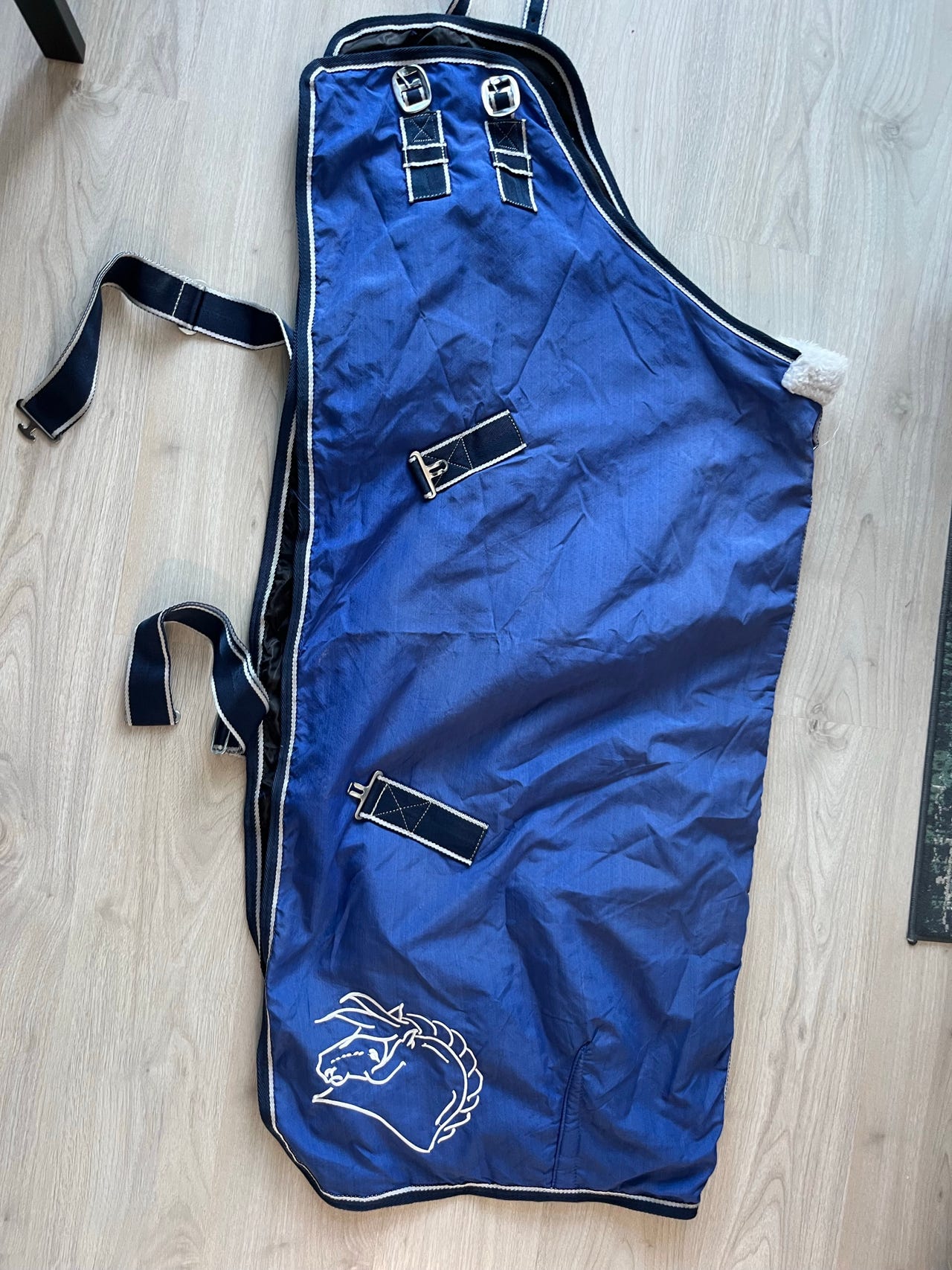 Fleeceloimi koko 105 cm sininen