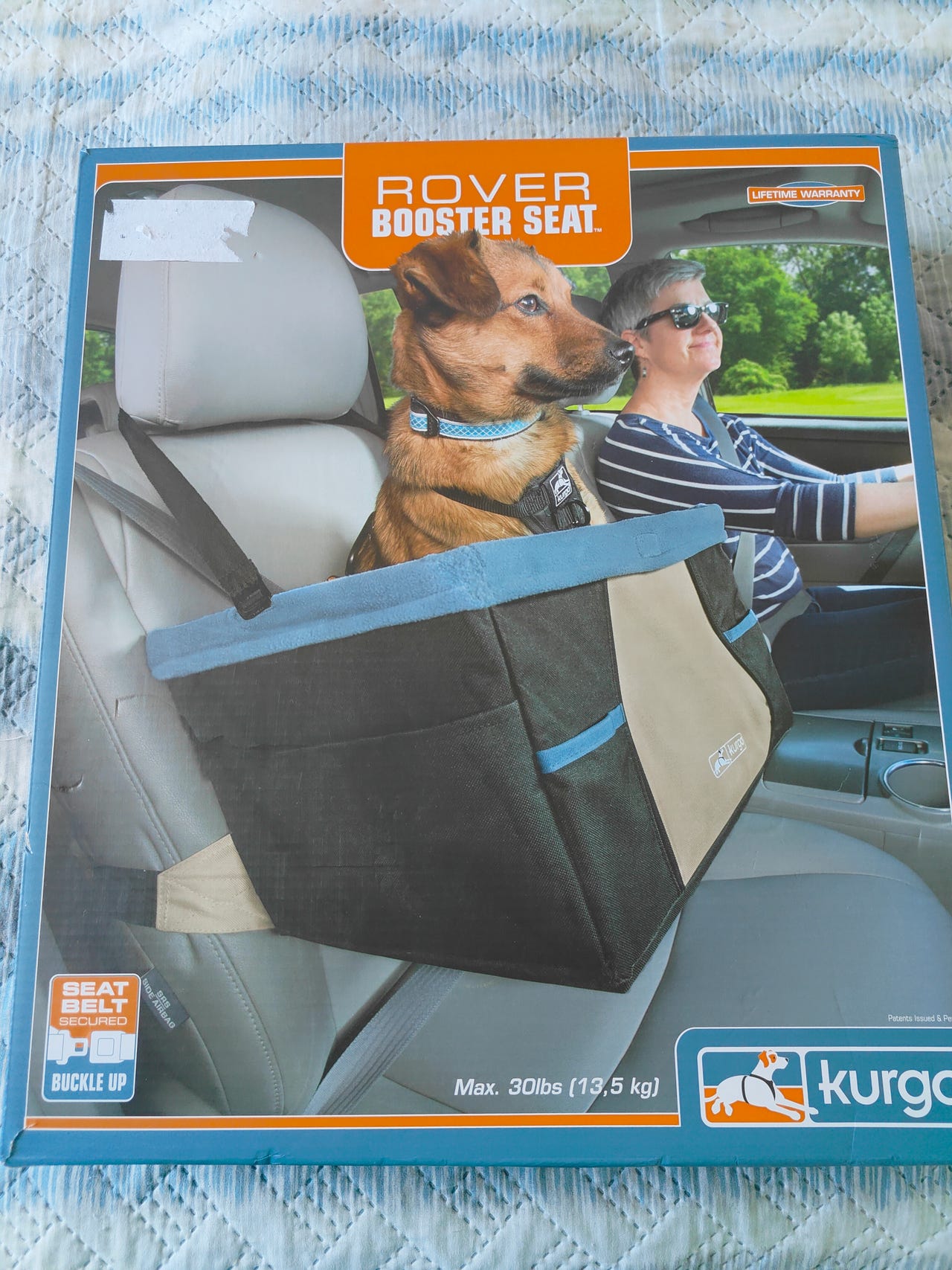 Kurgo Rover Booster Seat koiran turvaistuin autoon