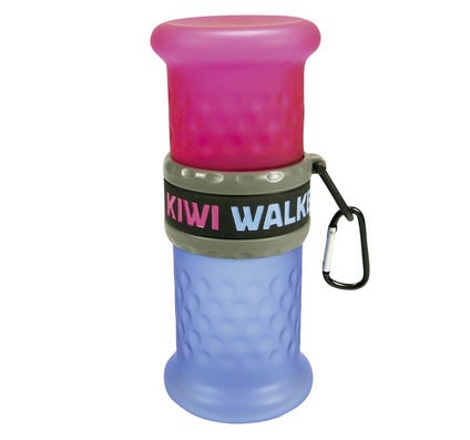 Kiwi Walker Travel Bottle 2in1 Pinkki/Sininen