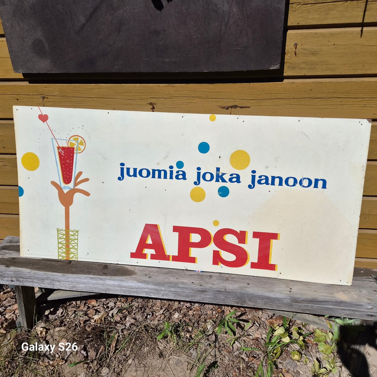 1960-1970 luvun Koffin Apsi mainos