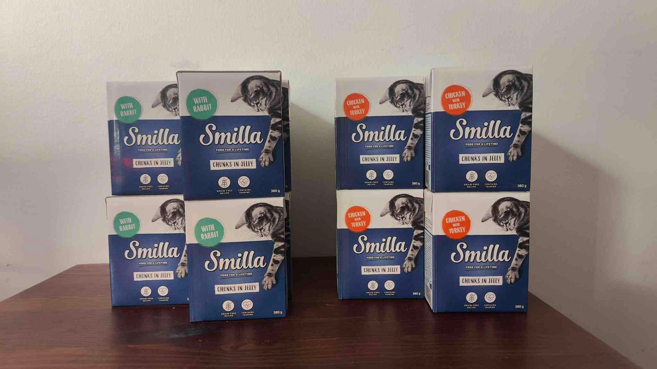 36 kpl smilla chunks in jelly viljattomia ja sokerittomia kissanr