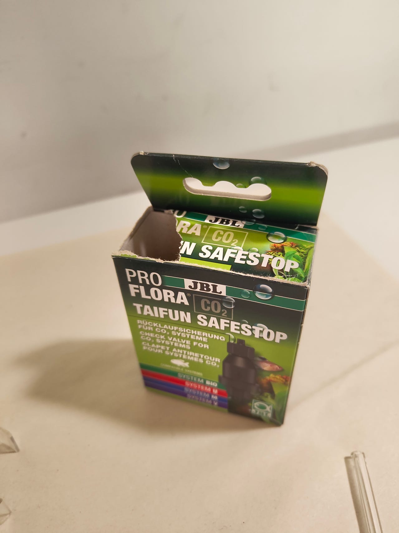 JBL CO2-järjestelmän SafeStop