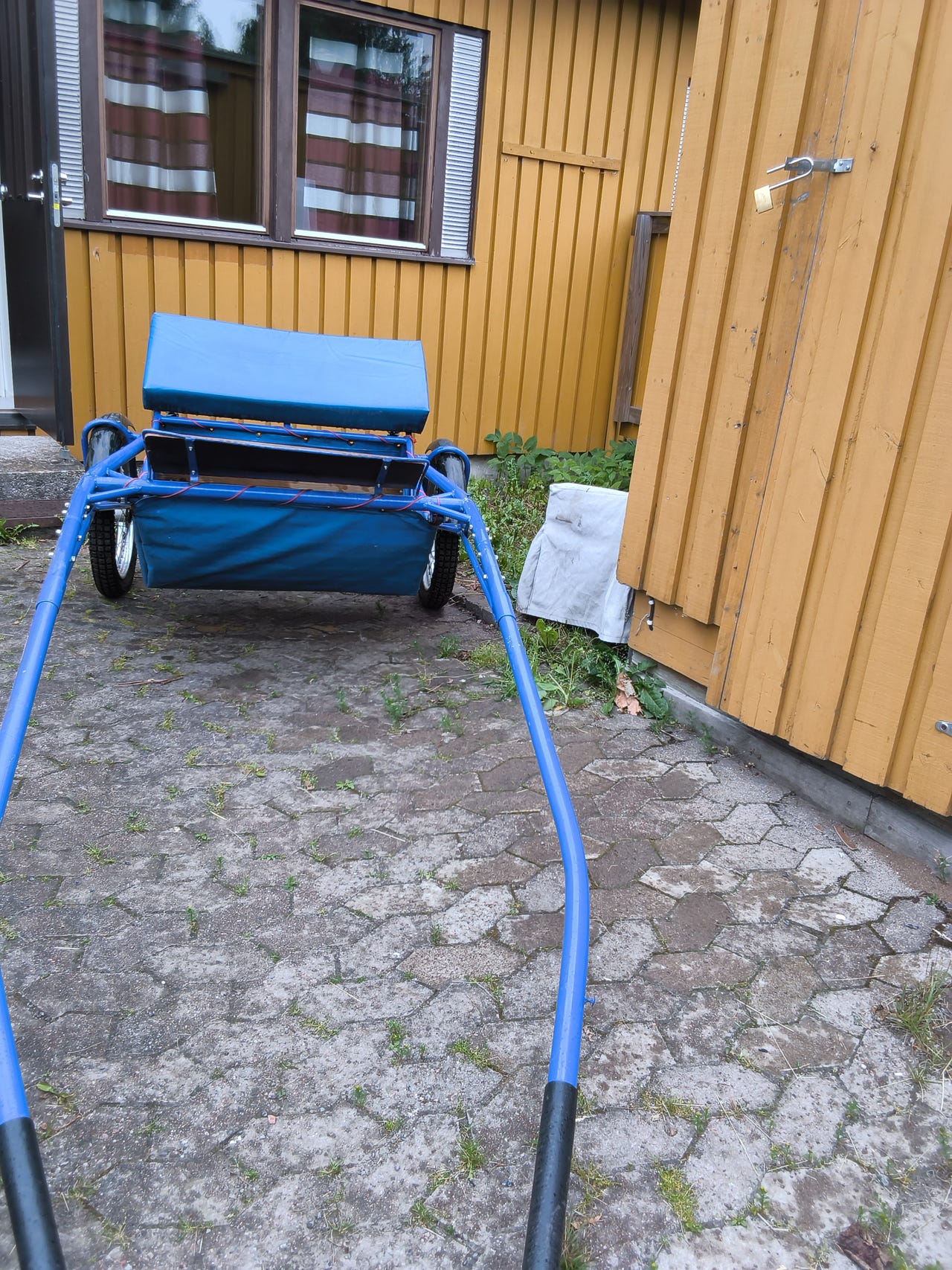 Desperado sininen vetokärry / juoksukärry