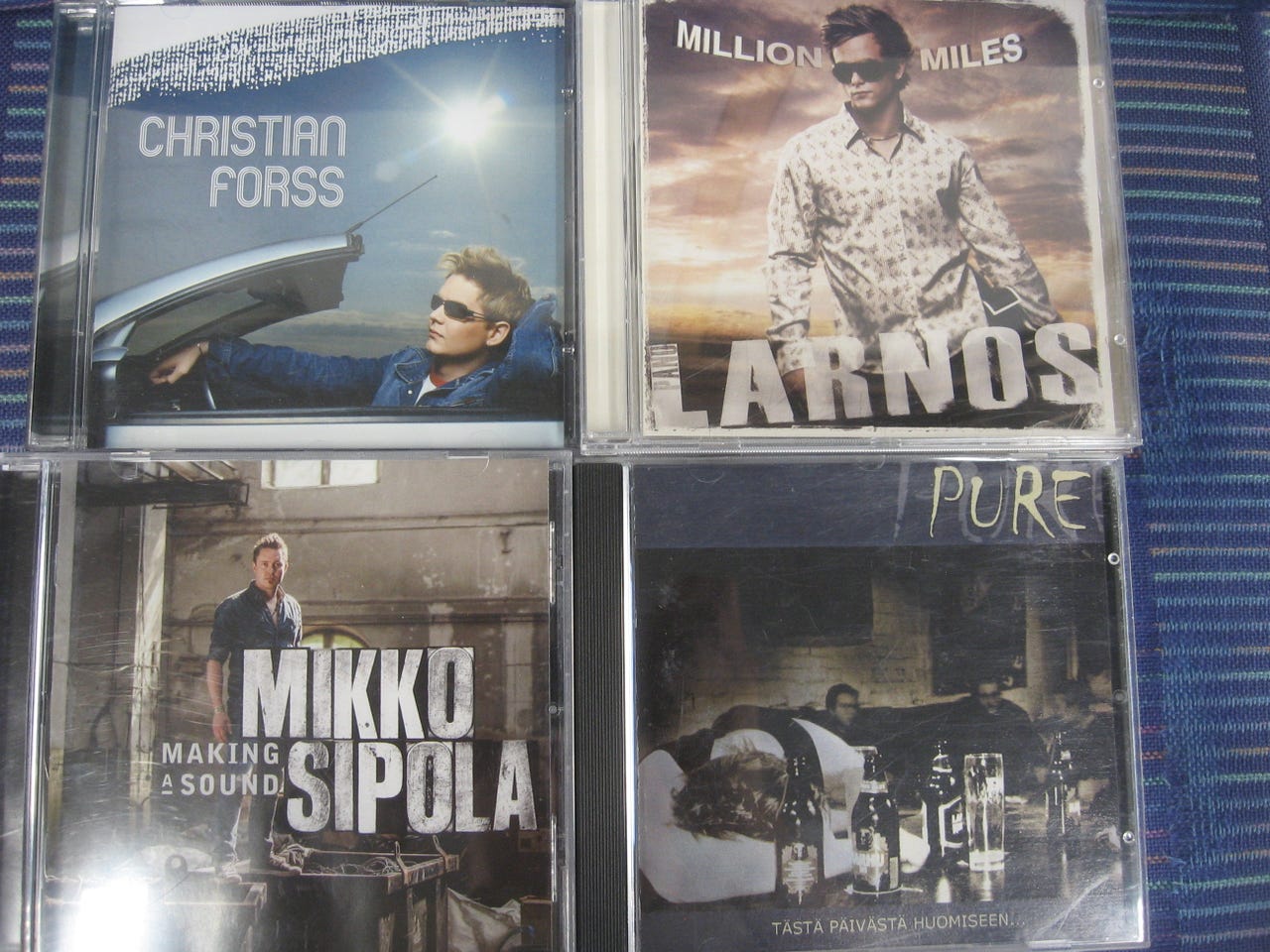 Christian Forrs, Panu Larnos, Mikko Sipola, Pure, Morse, Hohto, M