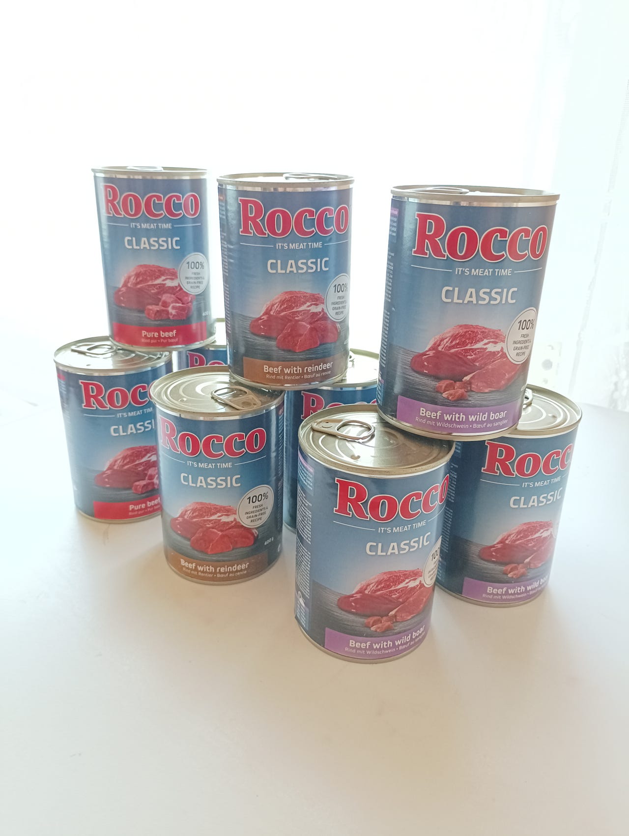 Rocco koiran ruoka