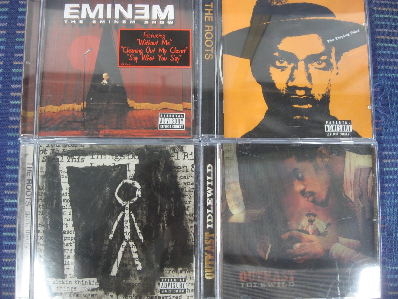 Eminem, The Roots, Outkast, Flo Rida,Dj Khaled, Al B. Sure!, Colours