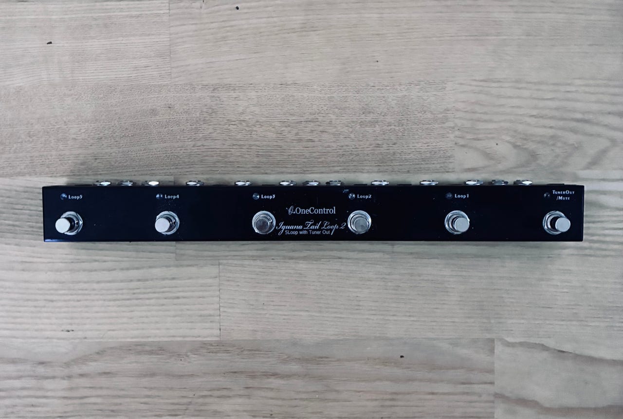 One Control OC5II Iguana Tail Loop 2 Pedal Switcher | Vision
