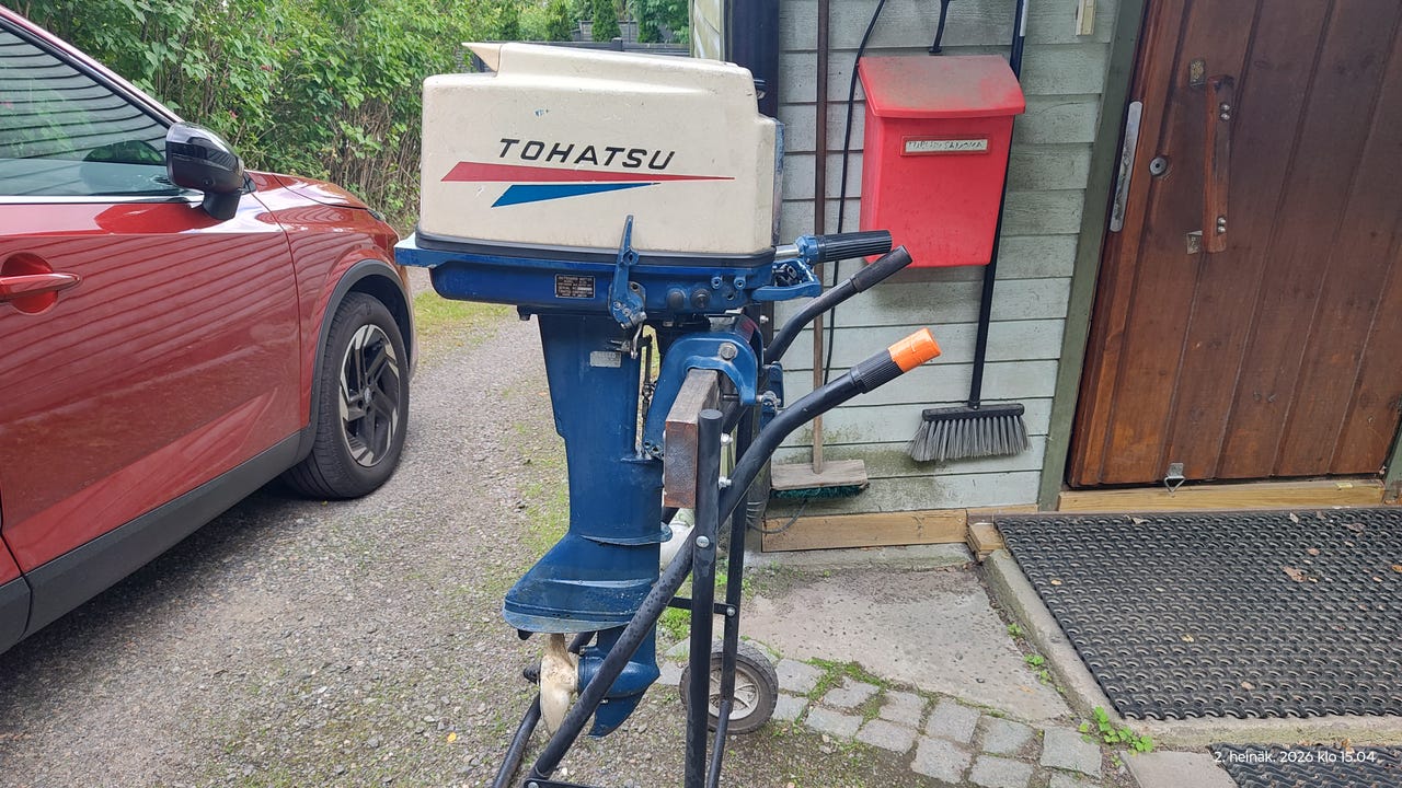 TOHATSU 8HV lyhytrikinen perämoottori