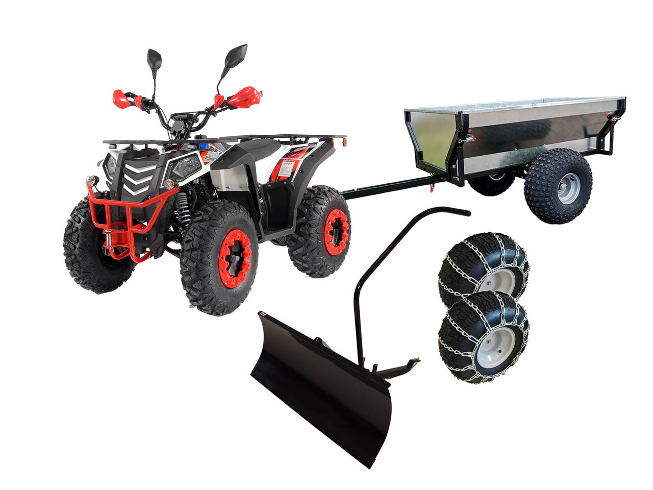 Apollo Orion Commander 200 T3B traktorimönkijä ALL INCLUSIVE -PAK