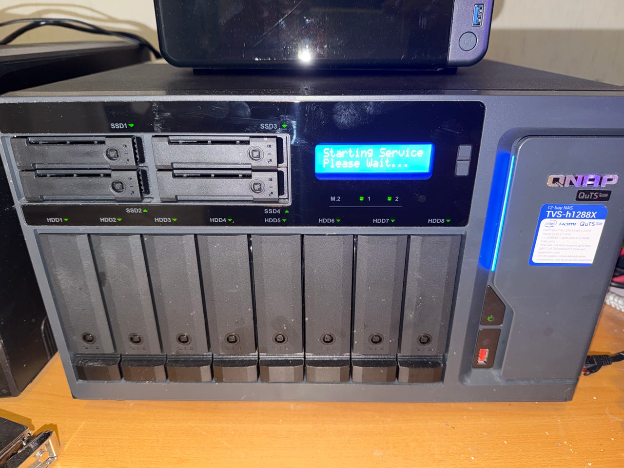 QNAP TVS-h1288X NAS-palvelin
