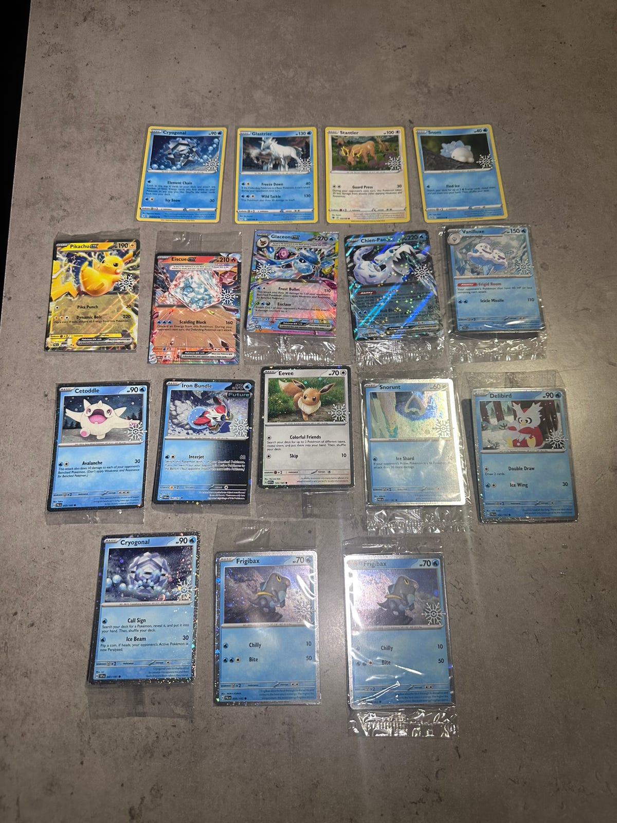 Pokemon ”snowflakes” promoja