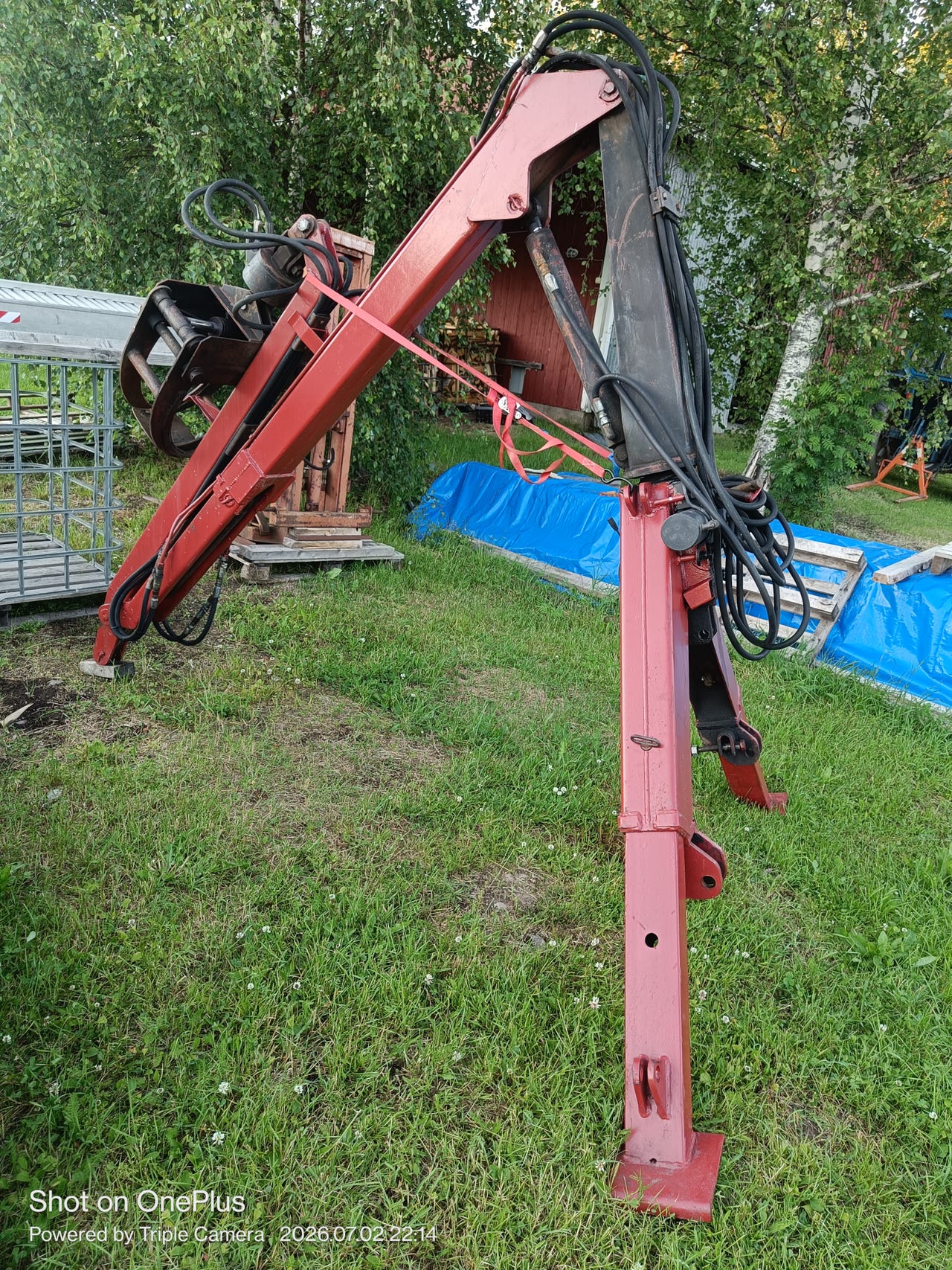 Patu metsäkuormain.