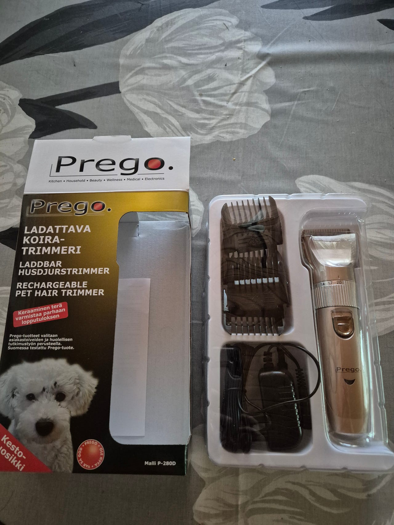 Prego ladattava koiratrimmeri