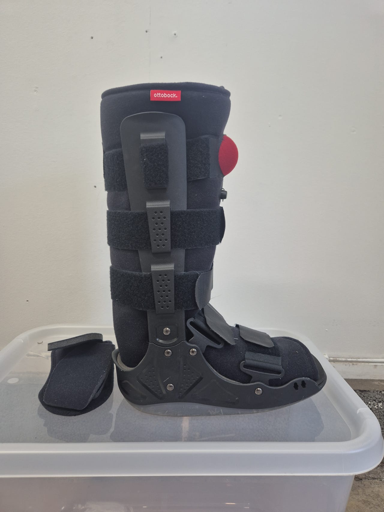 Ottobock Malleo Immobil Air Walker korkea kävelyortoosi koko L mu