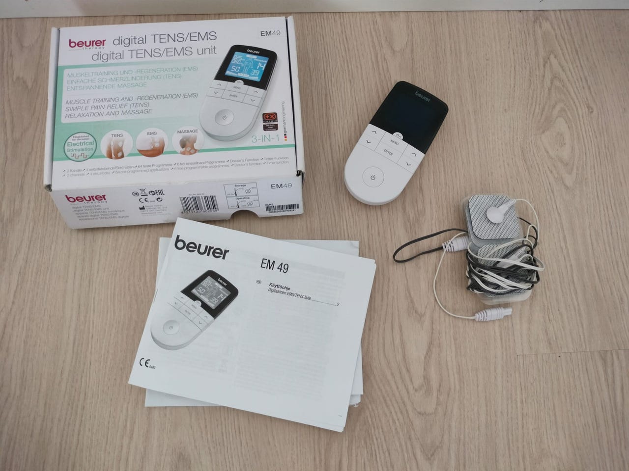 Beurer EM49 digital TENS / EMS laite