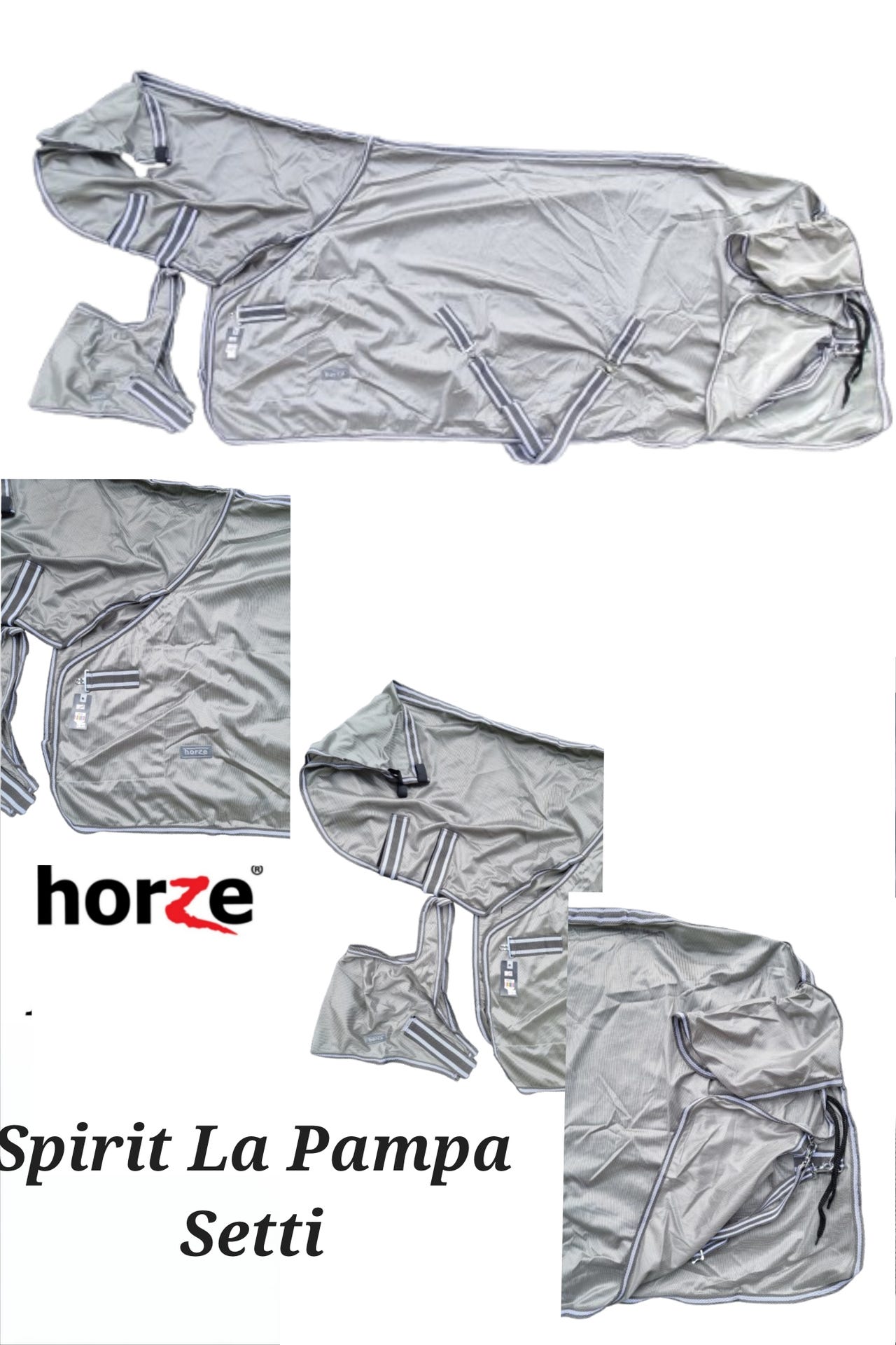 145cm Horze Spirit La Pampa Kärpässetti uusi