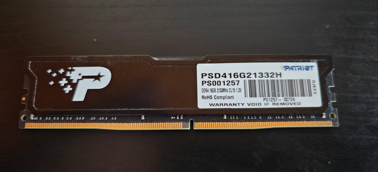 Patriot DDR4 16gb 2133MHz メモリ Patriot 16GB DDR4 2133MHz CL15 – testattu ja toimiva | Tori