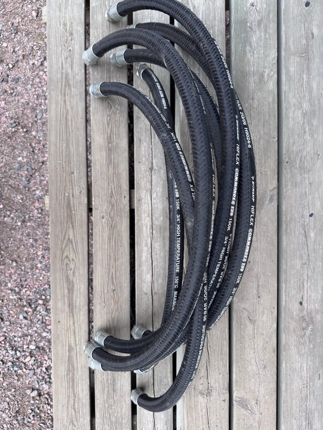 Dunlop Hiflex Commander 3/4  letkut 90 bar