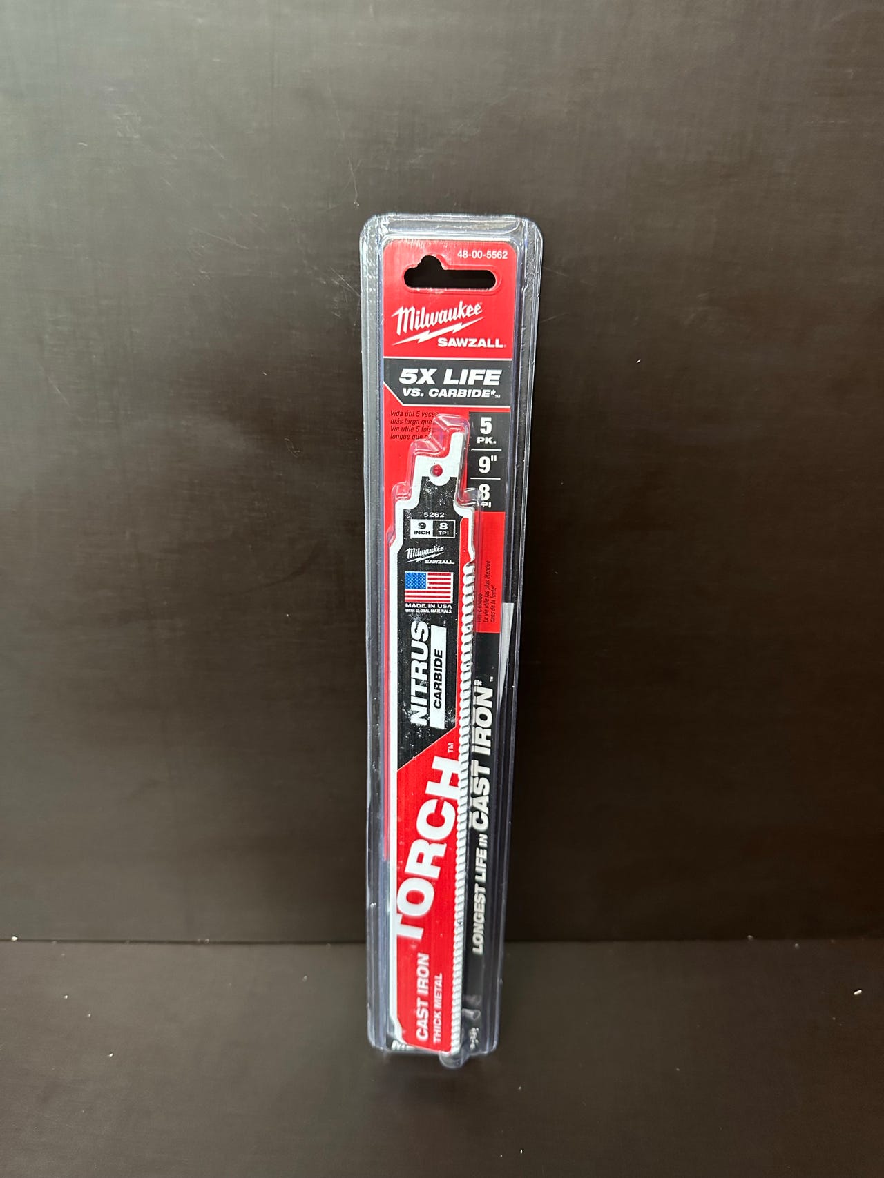 UUSI Milwaukee Puukkosahanterä metallille, 230mm, 8TPi, 5kpl OVH