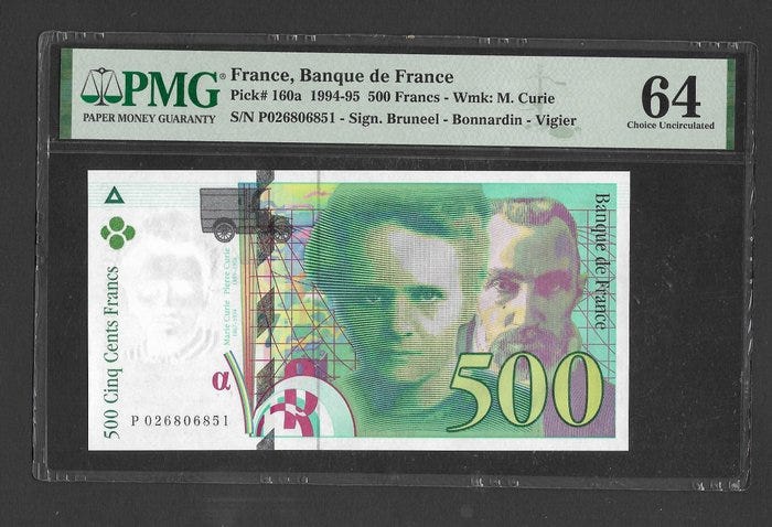 Ranska. - 100 Francs 1994 - Pick 160a ()