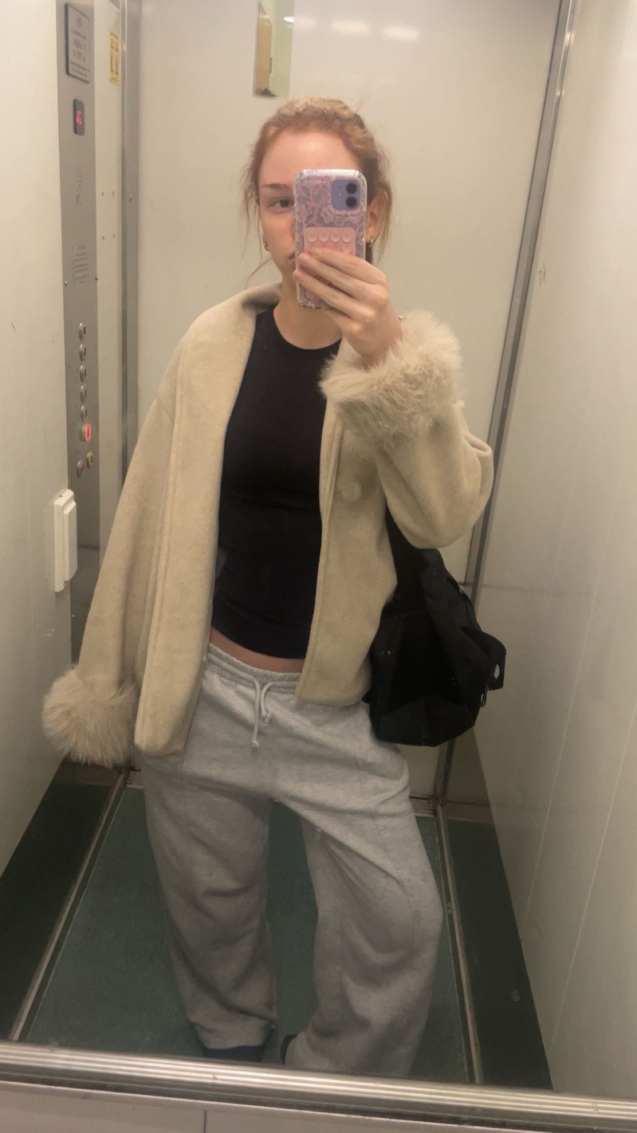 Shein takki S beige naisten