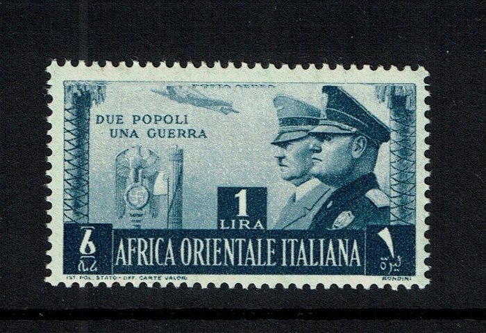 Italian Itä-Afrikka 1941 - Italo-saksalainen aseveljeys Hitler Mu